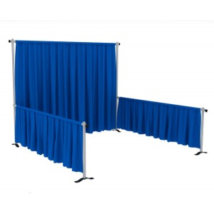 Drapery Display Booth